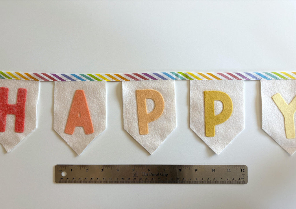 HAPPY BIRTHDAY Bright Colourful Birthday Bunting Garland for Party or Celebration