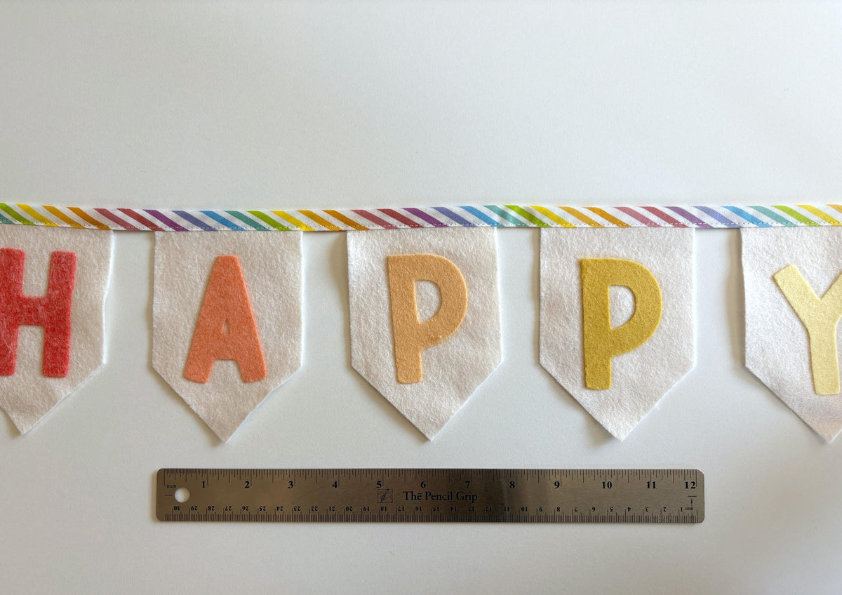 HAPPY BIRTHDAY Bright Colourful Birthday Bunting Garland for Party or Celebration
